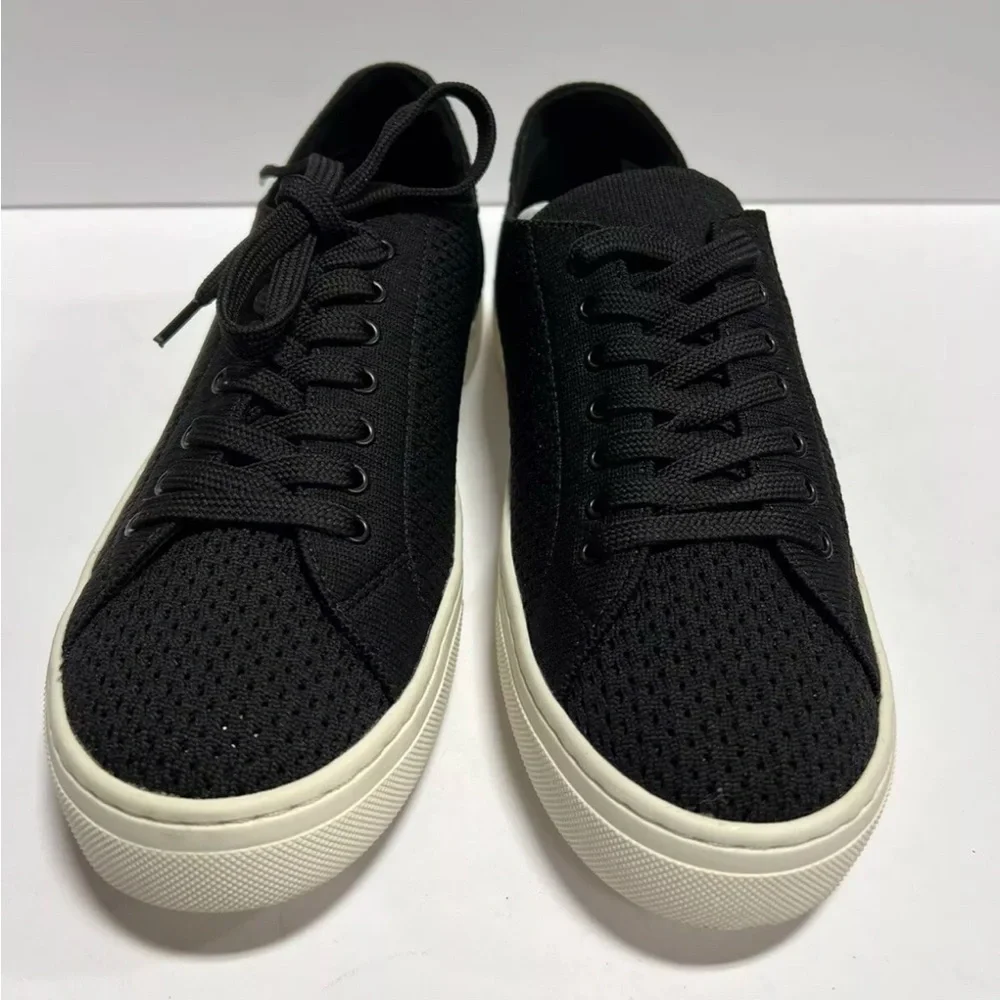 Steve Madden Womens Ranks Sneaker Black Size 8 M